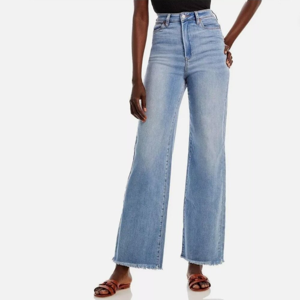 Blank NYC The Franklin Ribcage Wide Leg Jeans - NEW